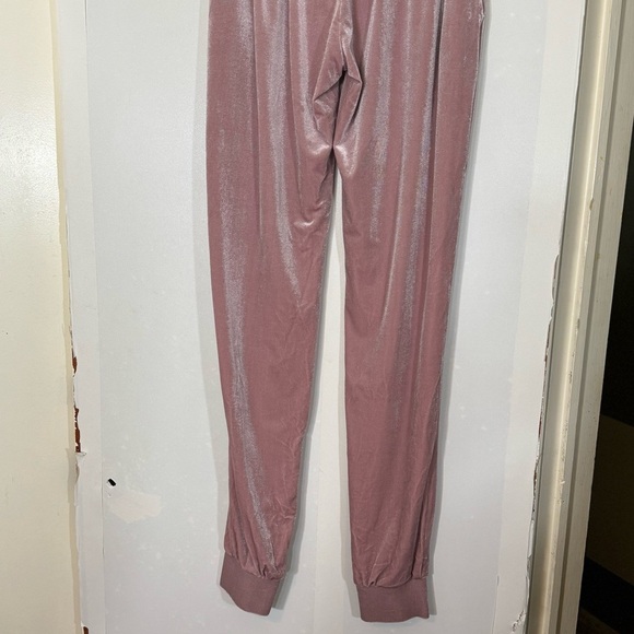 Laina Rauma Velour Leisure Lounge Jogger Sweatpants Cotton Candy Clouds | Size M - Picture 14 of 15